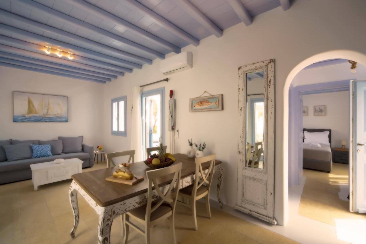 Mimosa Retreat Mykonos Apartment ออร์นอส ภายนอก รูปภาพ