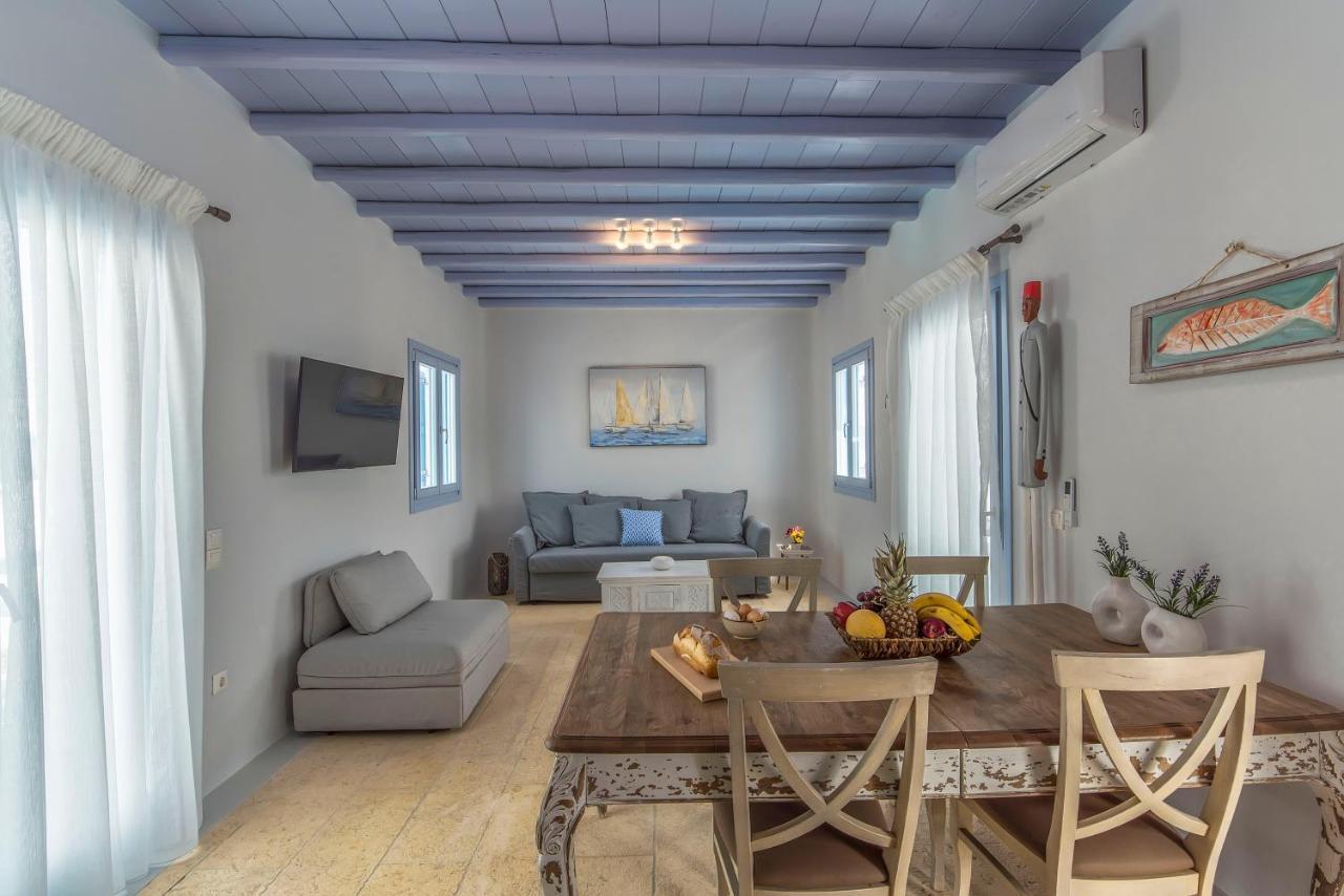 Mimosa Retreat Mykonos Apartment ออร์นอส ภายนอก รูปภาพ