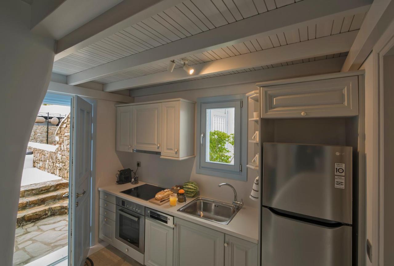 Mimosa Retreat Mykonos Apartment ออร์นอส ภายนอก รูปภาพ