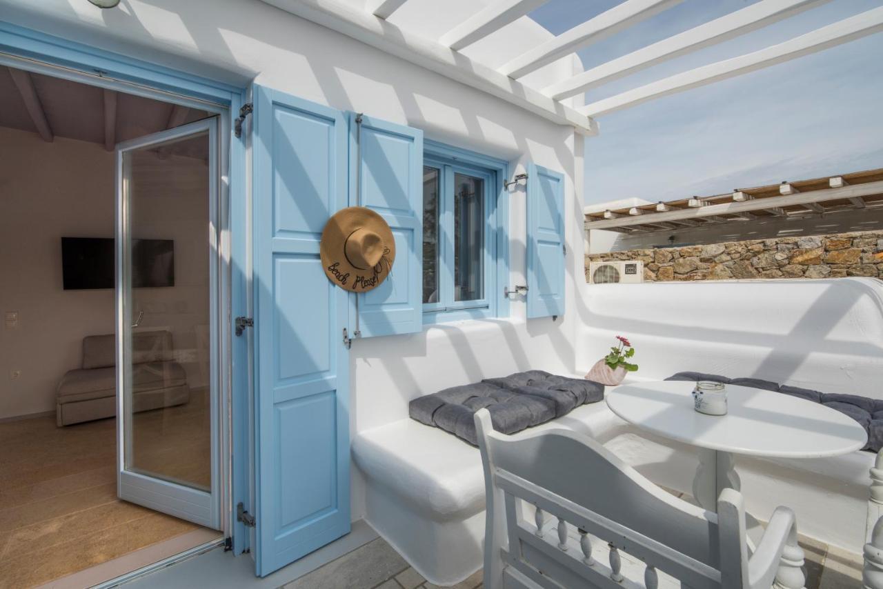 Mimosa Retreat Mykonos Apartment ออร์นอส ภายนอก รูปภาพ