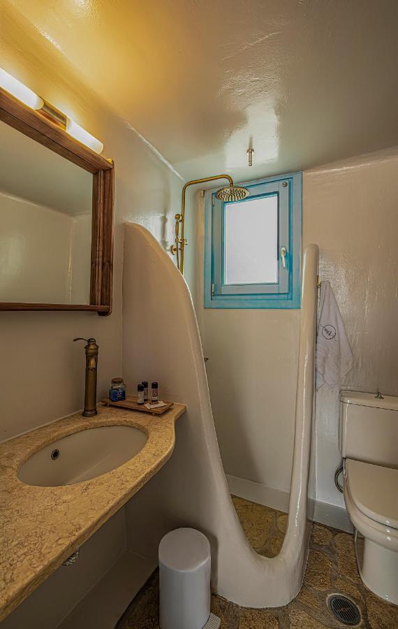 Mimosa Retreat Mykonos Apartment ออร์นอส ภายนอก รูปภาพ