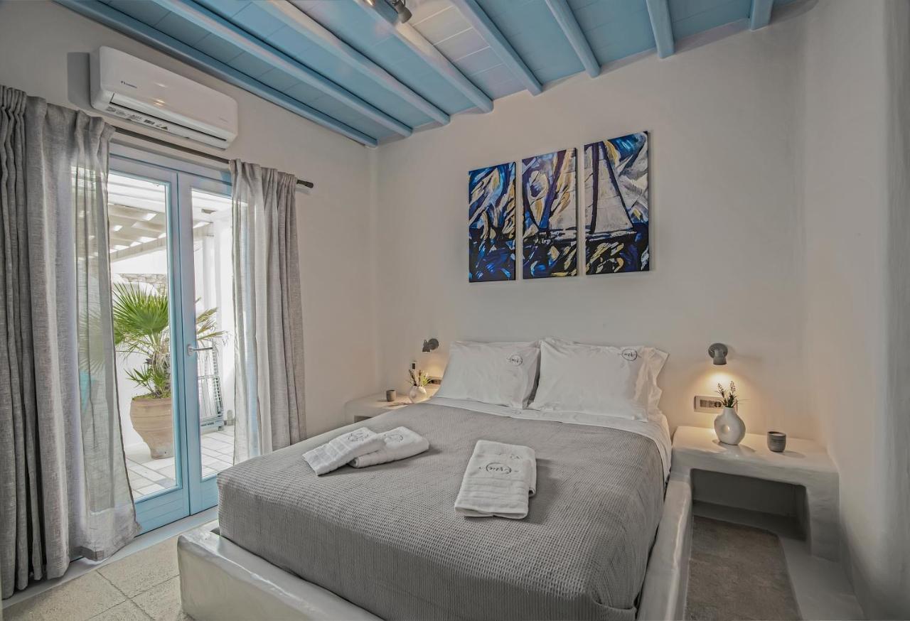 Mimosa Retreat Mykonos Apartment ออร์นอส ภายนอก รูปภาพ