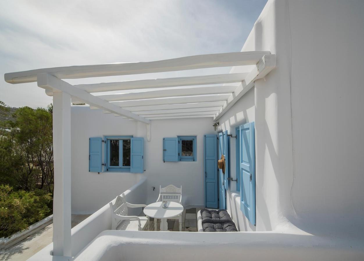 Mimosa Retreat Mykonos Apartment ออร์นอส ภายนอก รูปภาพ