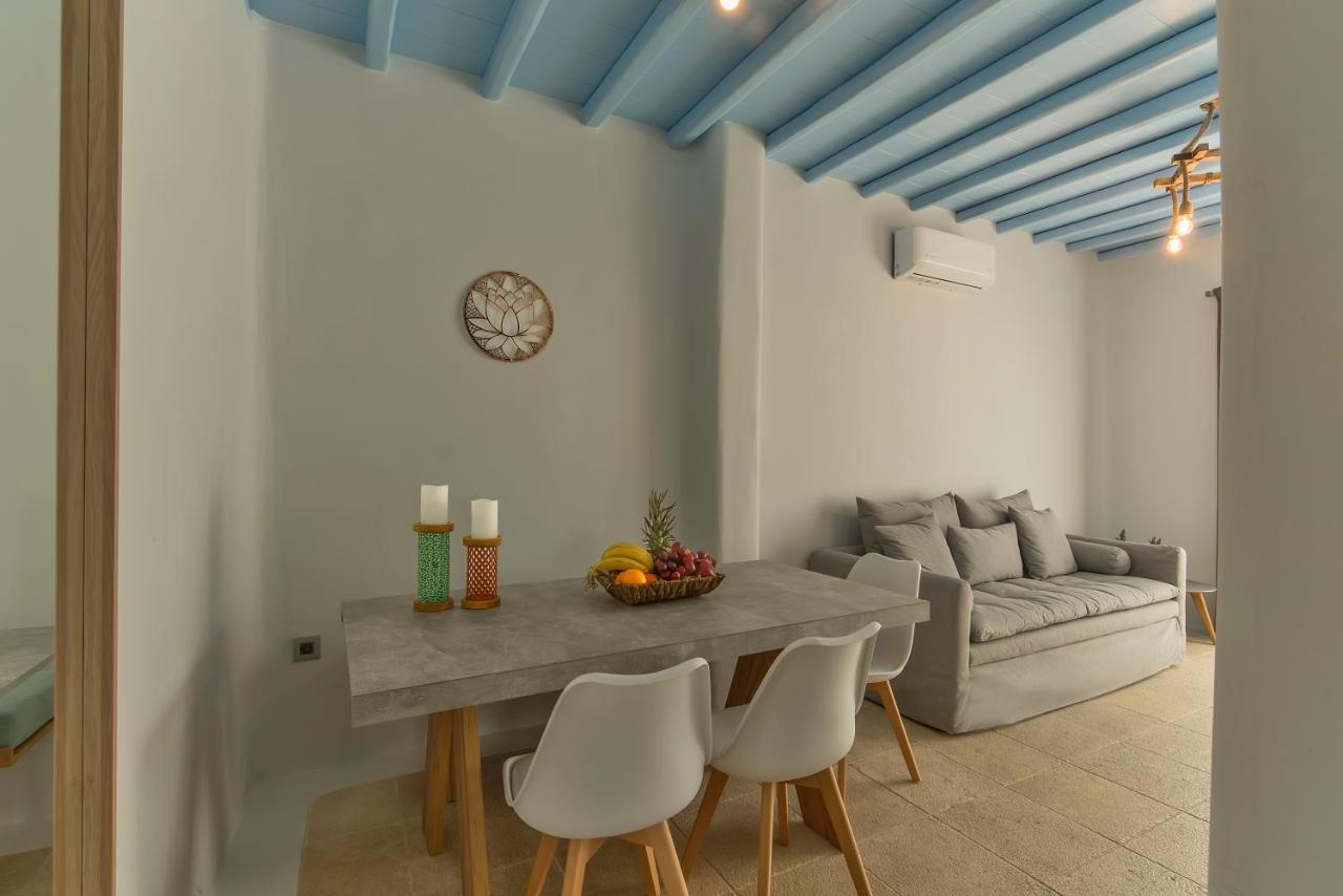 Mimosa Retreat Mykonos Apartment ออร์นอส ภายนอก รูปภาพ