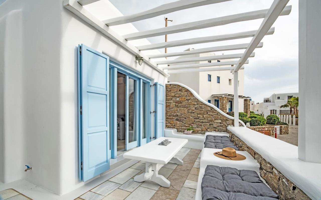 Mimosa Retreat Mykonos Apartment ออร์นอส ภายนอก รูปภาพ