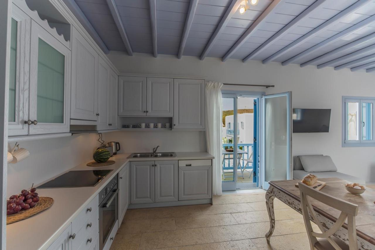 Mimosa Retreat Mykonos Apartment ออร์นอส ภายนอก รูปภาพ