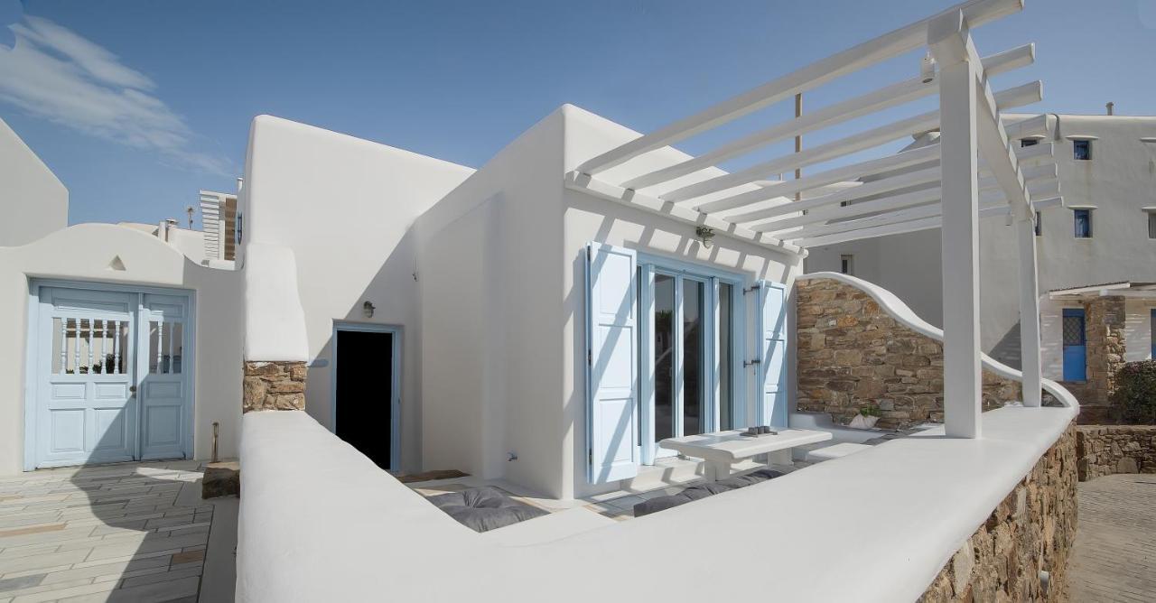 Mimosa Retreat Mykonos Apartment ออร์นอส ภายนอก รูปภาพ